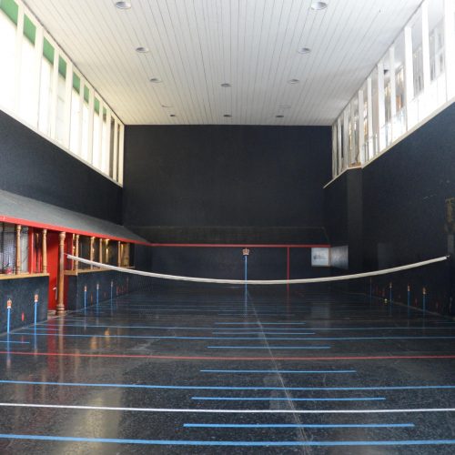 Inside Court at Leamington Tennis Court Club