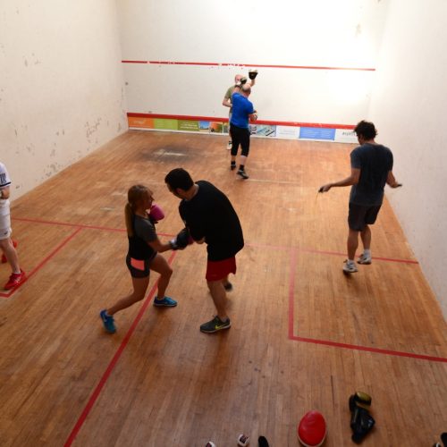 Inside Venue at Leamington Tennis Court Club